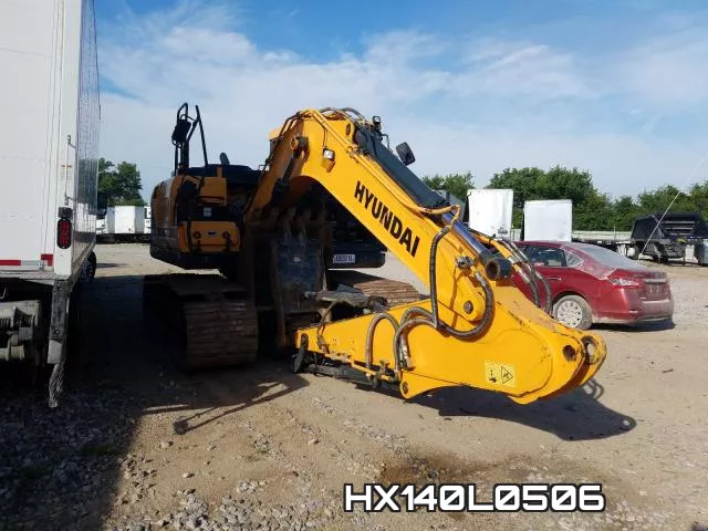 HX140L0506 2017 Hyundai Excavator