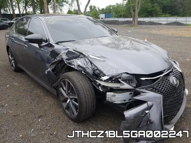 JTHCZ1BL5GA002247 2016 Lexus GS, 350