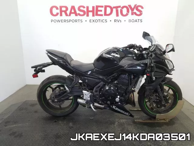 JKAEXEJ14KDA03501 2019 Kawasaki EX650, J