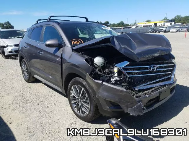 KM8J3CAL9LU168301 2020 Hyundai Tucson, Limited