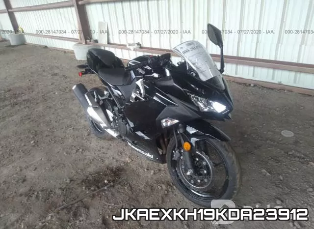 JKAEXKH19KDA23912 2019 Kawasaki EX400