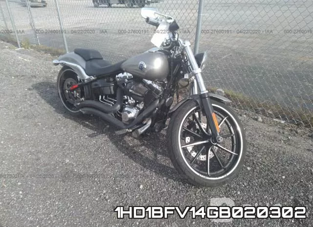 1HD1BFV14GB020302 2016 Harley-Davidson FXSB, Breakout