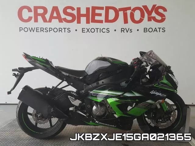 JKBZXJE15GA021365 2016 Kawasaki ZX636, E
