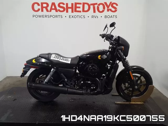 1HD4NAA19KC500755 2019 Harley-Davidson XG500