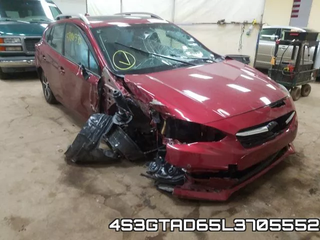 4S3GTAD65L3705552 2020 Subaru Impreza, Premium