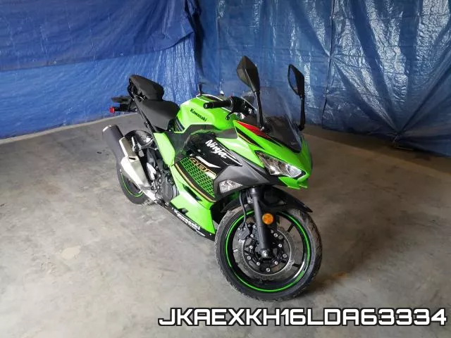 JKAEXKH16LDA63334 2020 Kawasaki EX400