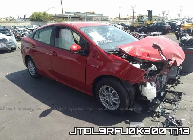 JTDL9RFU0K3007713 2019 Toyota Prius