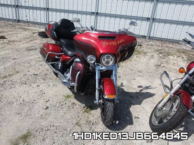 1HD1KED13JB664845 2018 Harley-Davidson FLHTK, Ultra Limited