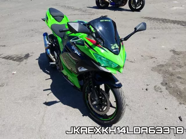 JKAEXKH14LDA63378 2020 Kawasaki EX400
