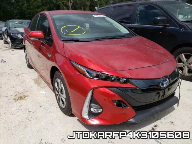 JTDKARFP4K3105608 2019 Toyota Prius