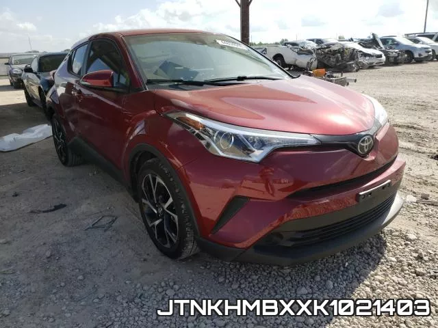 JTNKHMBXXK1021403 2019 Toyota C-HR, Xle