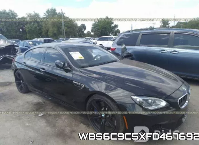 WBS6C9C5XFD467692 2015 BMW M6, Gran Coupe