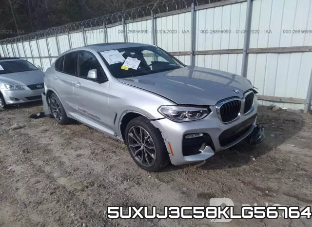 5UXUJ3C58KLG56764 2019 BMW X4, Xdrive30I