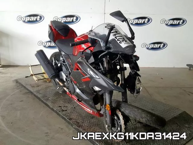 JKAEXKG11KDA31424 2019 Kawasaki EX400