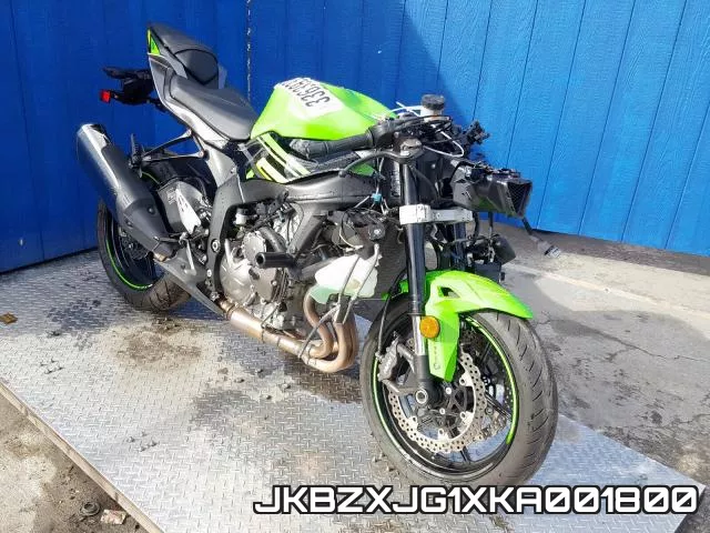 JKBZXJG1XKA001800 2019 Kawasaki ZX636, K