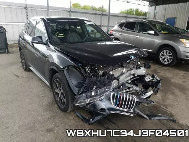 WBXHU7C34J3F04501 2018 BMW X1, Sdrive28I