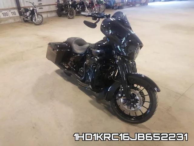 1HD1KRC16JB652231 2018 Harley-Davidson FLHXS, Street Glide Special