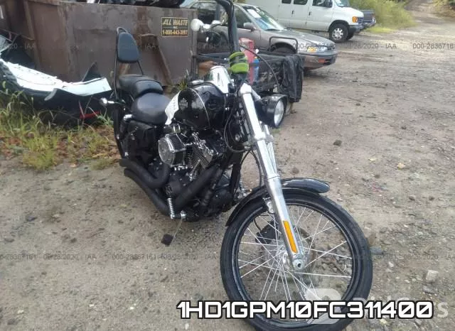 1HD1GPM10FC311400 2015 Harley-Davidson FXDWG, Dyna Wide Glide