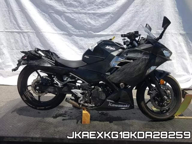 JKAEXKG18KDA28259 2019 Kawasaki EX400