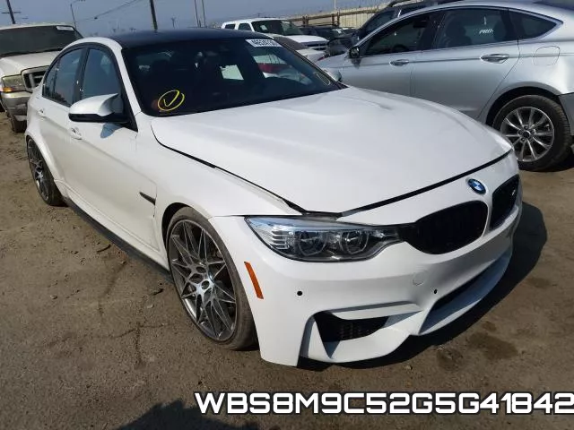 WBS8M9C52G5G41842 2016 BMW M3