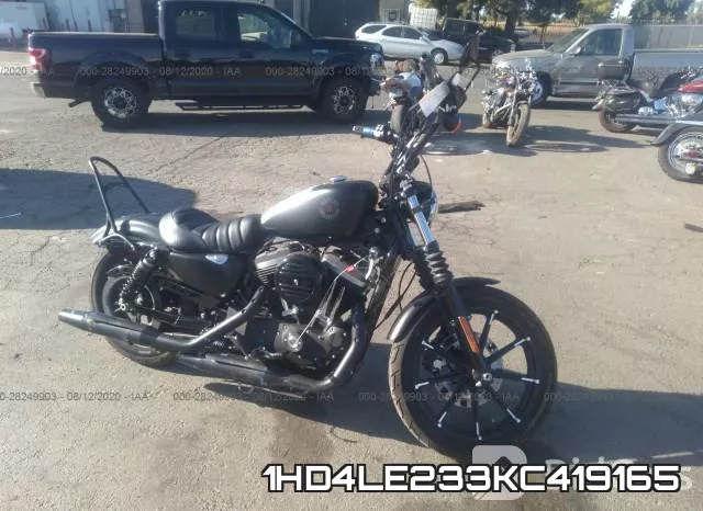 1HD4LE233KC419165 2019 Harley-Davidson XL883, N