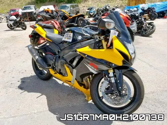 JS1GR7MA0H2100738 2017 Suzuki GSX-R750