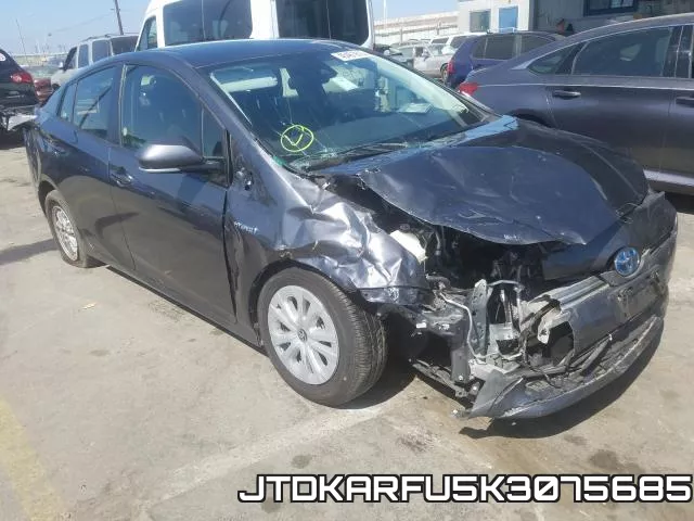 JTDKARFU5K3075685 2019 Toyota Prius