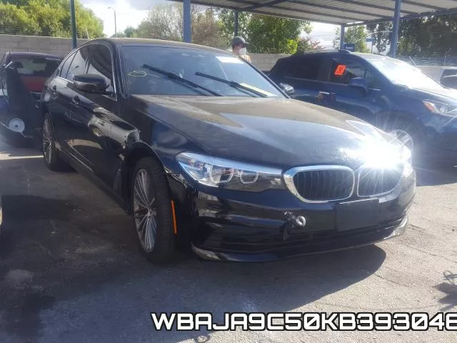 WBAJA9C50KB393046 2019 BMW 5 Series, 530E