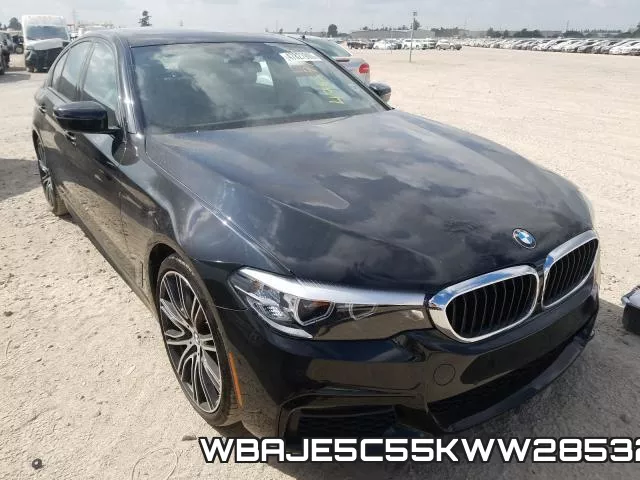 WBAJE5C55KWW28532 2019 BMW 5 Series, 540 I