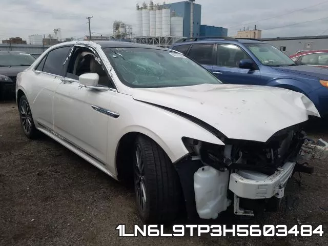 1LN6L9TP3H5603484 2017 Lincoln Continental,  Select