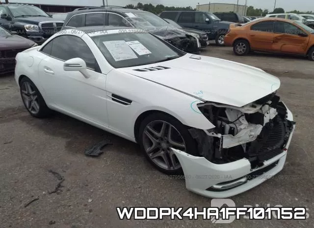 WDDPK4HA1FF101752 2015 Mercedes-Benz SLK-Class,    250