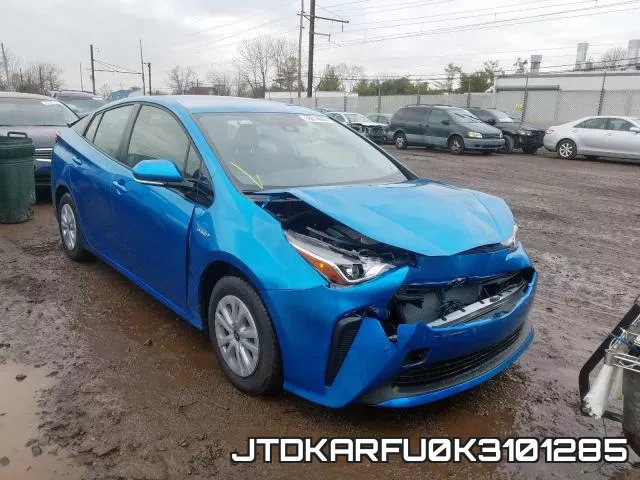 JTDKARFU0K3101285 2019 Toyota Prius