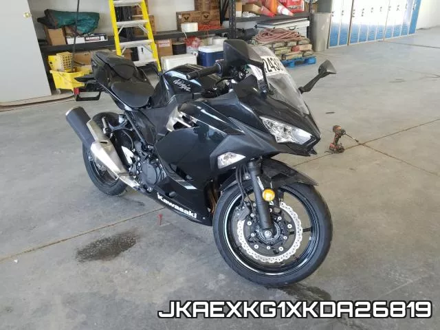 JKAEXKG1XKDA26819 2019 Kawasaki EX400