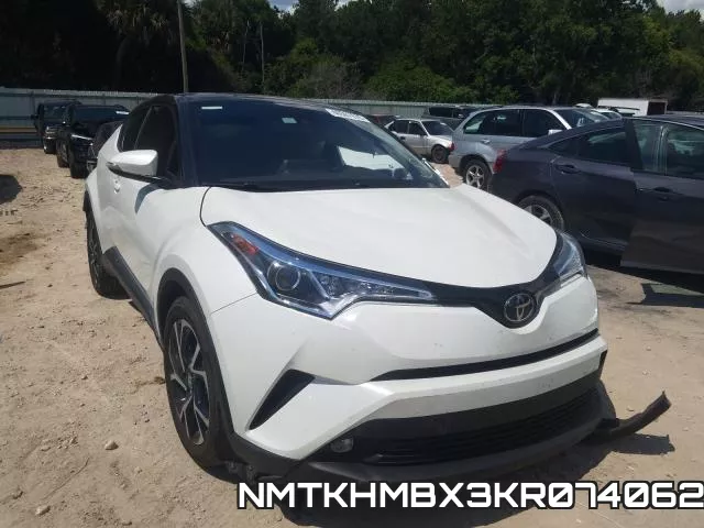 NMTKHMBX3KR074062 2019 Toyota C-HR, Xle
