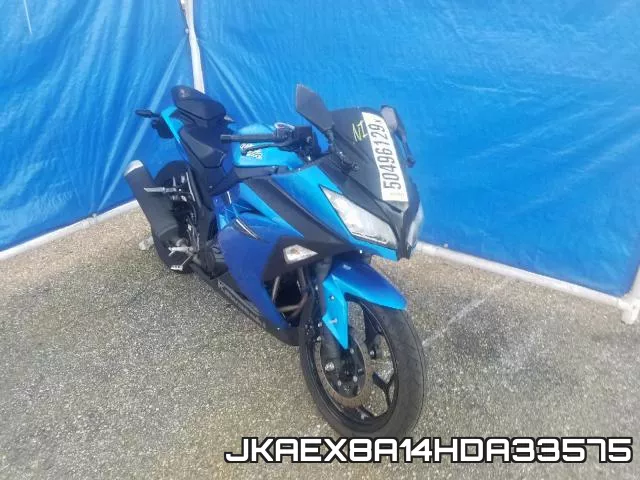 JKAEX8A14HDA33575 2017 Kawasaki EX300, A