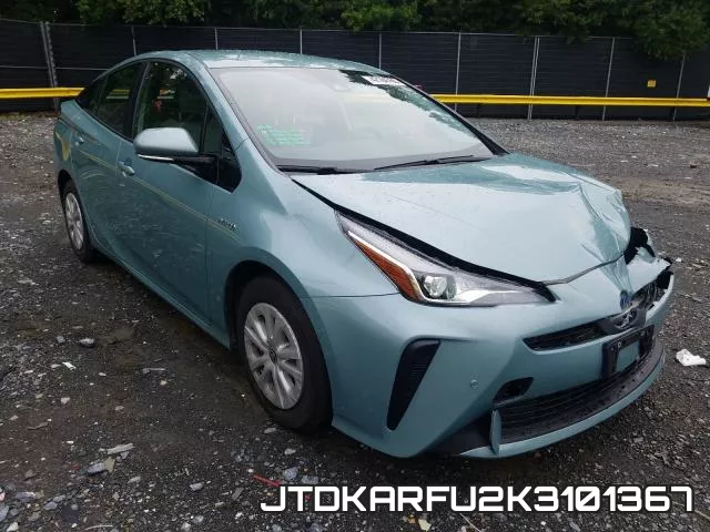 JTDKARFU2K3101367 2019 Toyota Prius