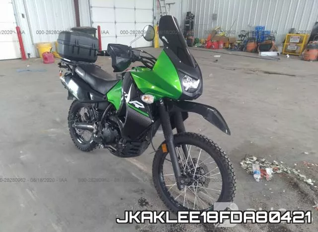 JKAKLEE18FDA80421 2015 Kawasaki KL650, E