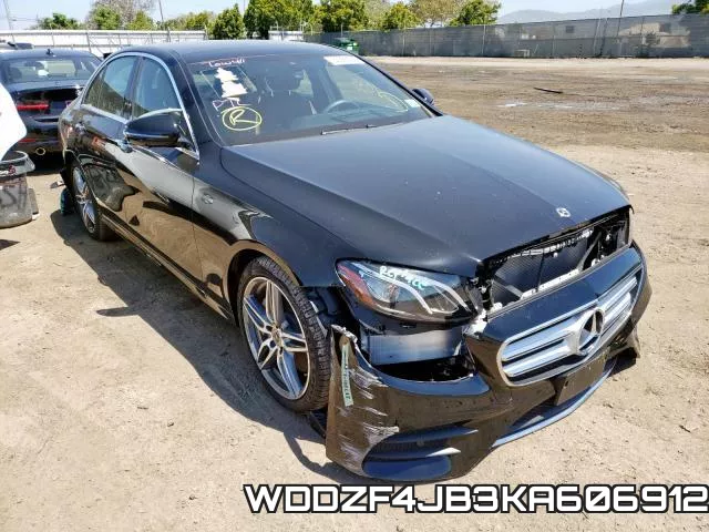 WDDZF4JB3KA606912 2019 Mercedes-Benz E-Class,  300