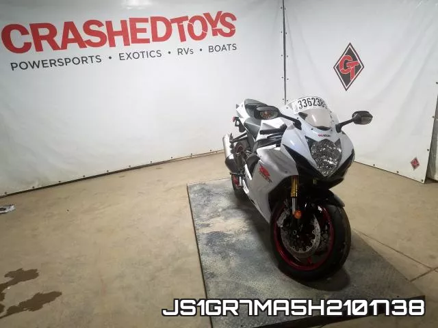 JS1GR7MA5H2101738 2017 Suzuki GSX-R750