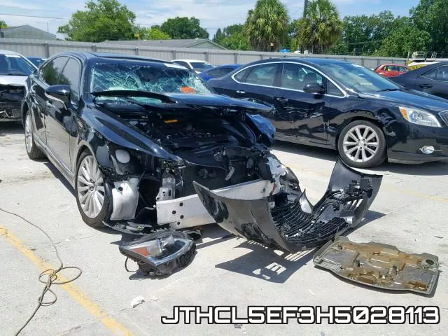 JTHCL5EF3H5028113 2017 Lexus LS, 460