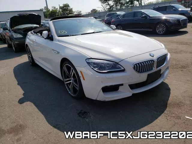 WBA6F7C5XJG232202 2018 BMW 6 Series, 650 XI