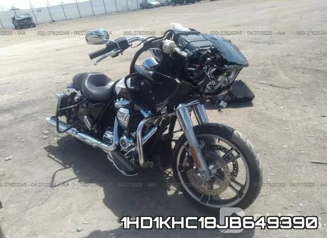 1HD1KHC18JB649390 2018 Harley-Davidson FLTRX, Road Glide