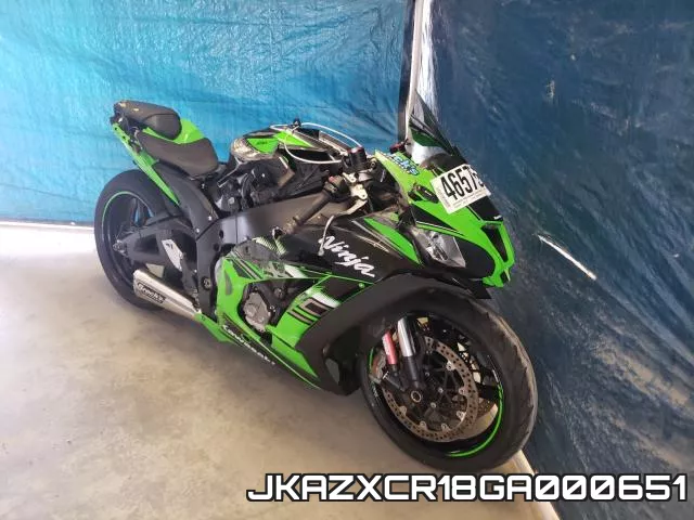 JKAZXCR18GA000651 2016 Kawasaki ZX1000, R
