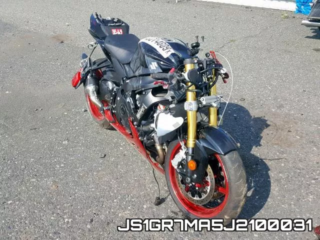 JS1GR7MA5J2100031 2018 Suzuki GSX-R750