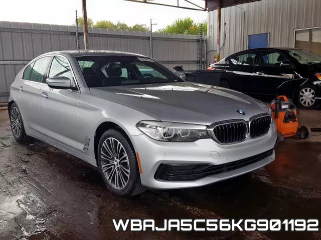 WBAJA5C56KG901192 2019 BMW 5 Series, 530 I