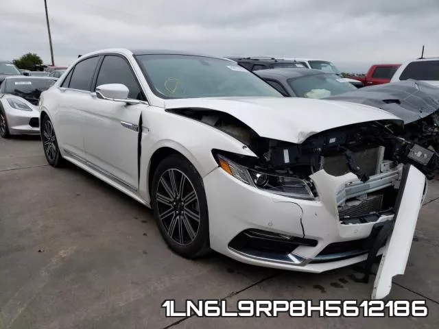 1LN6L9RP8H5612186 2017 Lincoln Continental,  Reserve