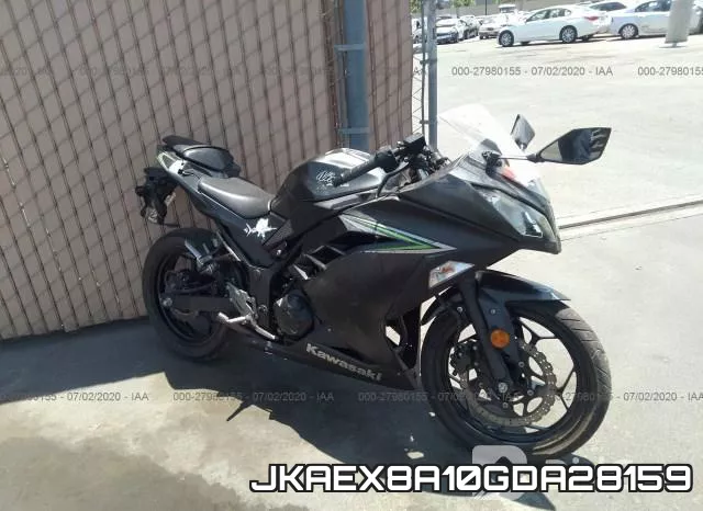 JKAEX8A10GDA28159 2016 Kawasaki EX300, A