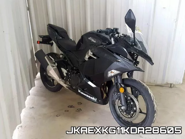 JKAEXKG11KDA28605 2019 Kawasaki EX400