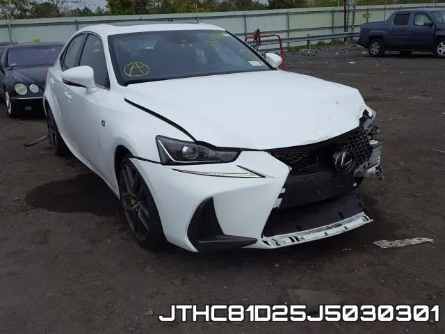 JTHC81D25J5030301 2018 Lexus IS, 300