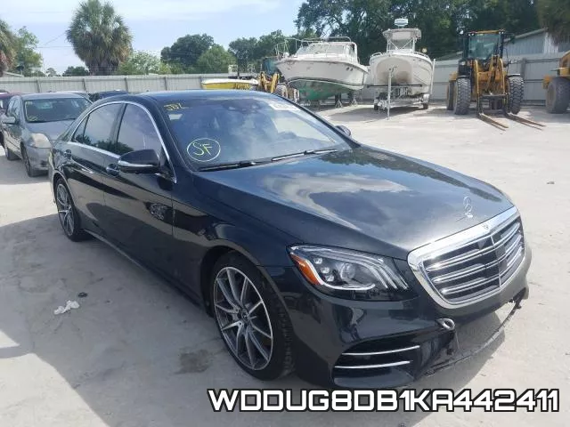 WDDUG8DB1KA442411 2019 Mercedes-Benz S-Class,  560